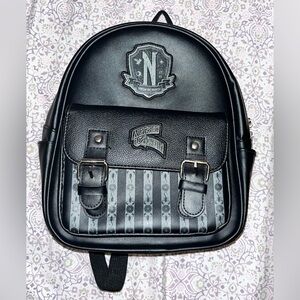 WEDNESDAY Nevermore Academy Backpack 🖤